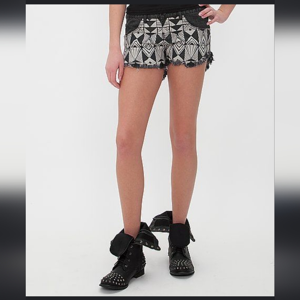 Billabong Laneway Denim Cut Off Jean Shorts
